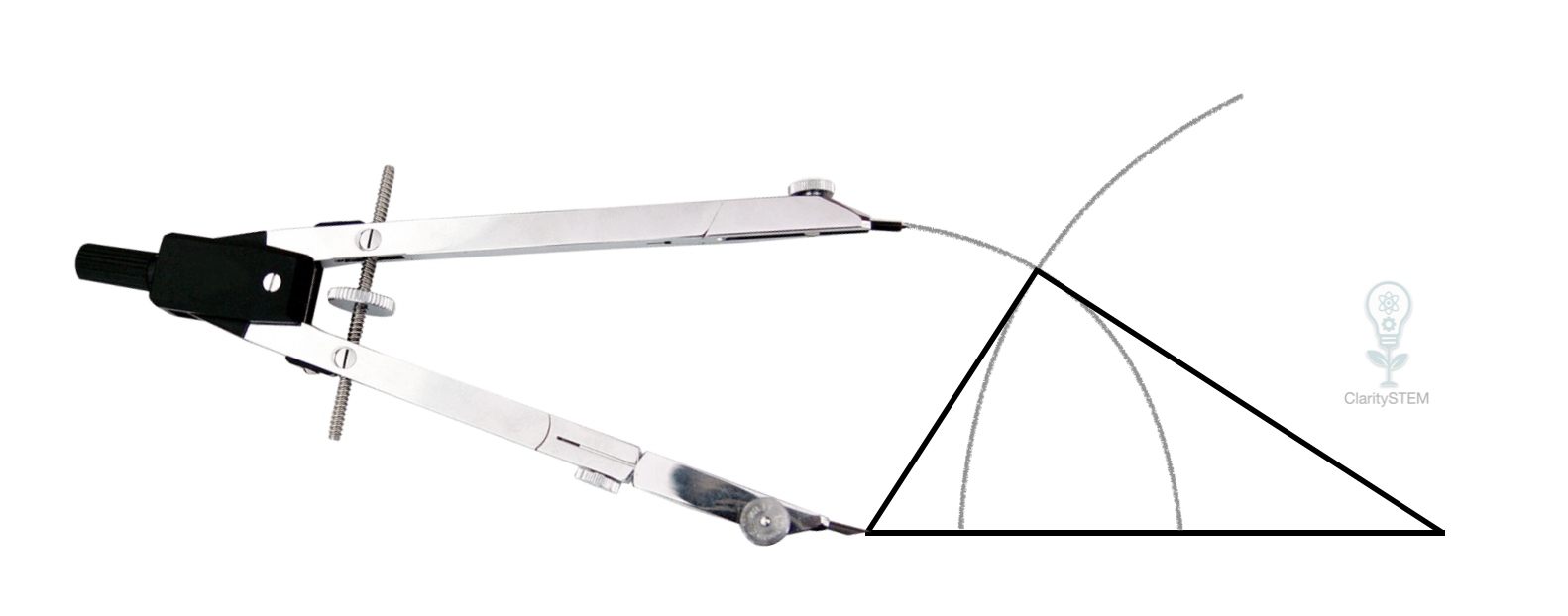 Constructing a triangle using a compass